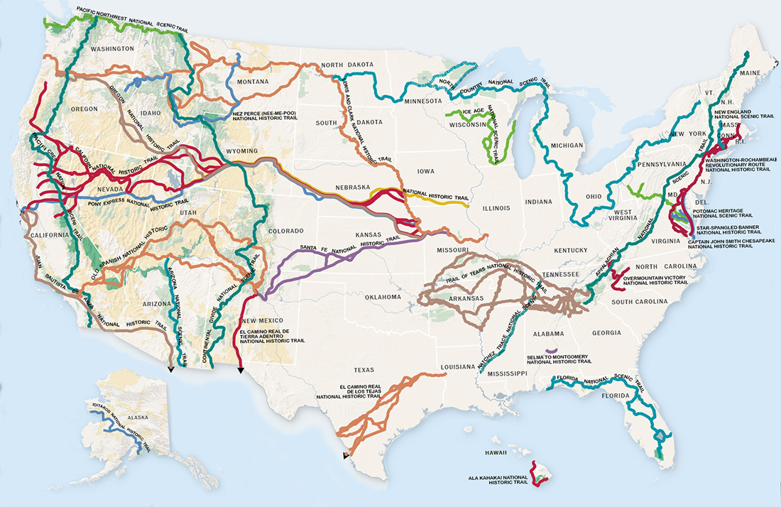 Trail System Map Images